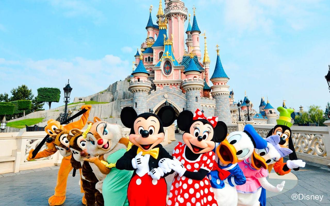 Apartment 2 Bedroomed Near Disneyland Paris With Garden Parking At Serris Kültér fotó